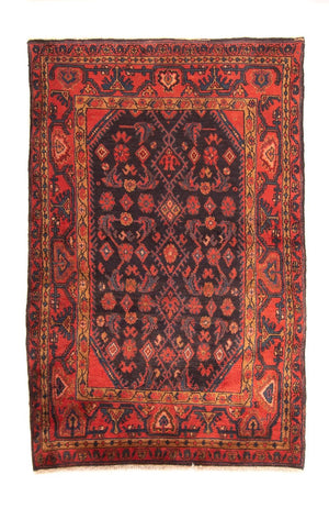 Persisk matta - Nomadic - 184 x 117 cm - mörkblå