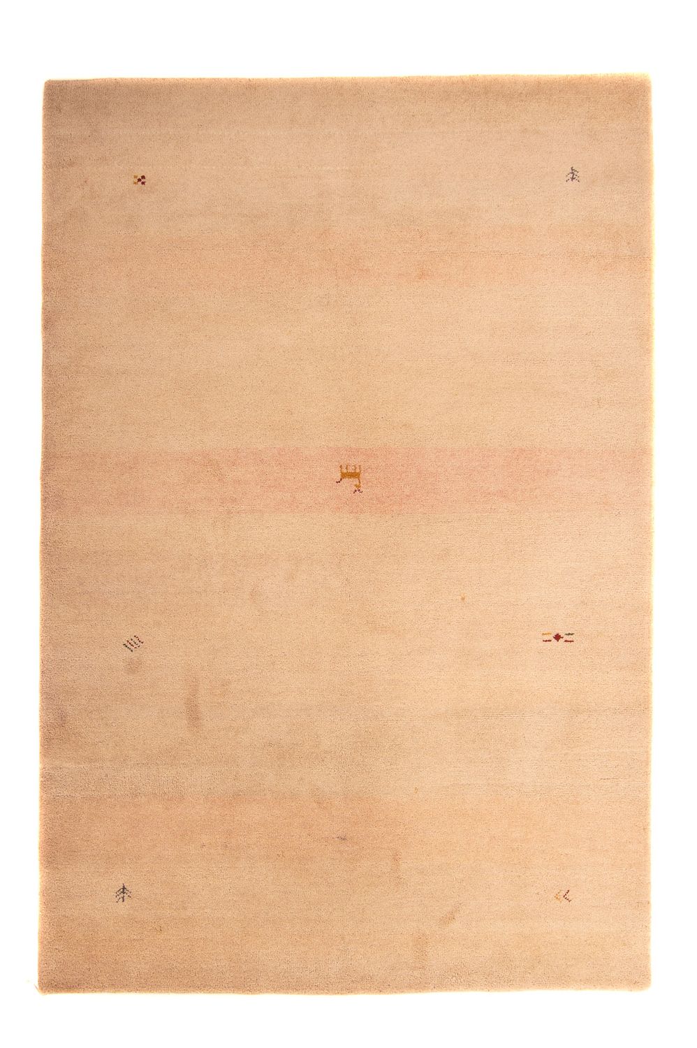 Gabbeh-matta - Indus - 246 x 167 cm - ljusbrun