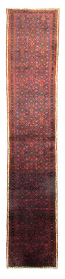 Runner Persisk matta - Nomadic - 410 x 80 cm - röd