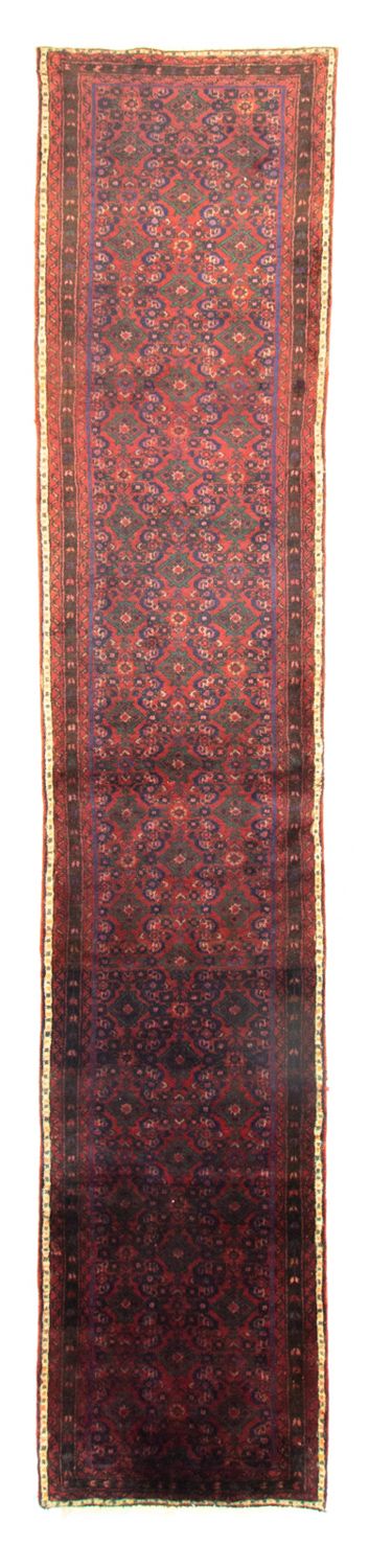 Runner Persisk matta - Nomadic - 410 x 80 cm - röd