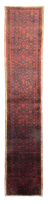 Runner Persisk matta - Nomadic - 410 x 80 cm - röd