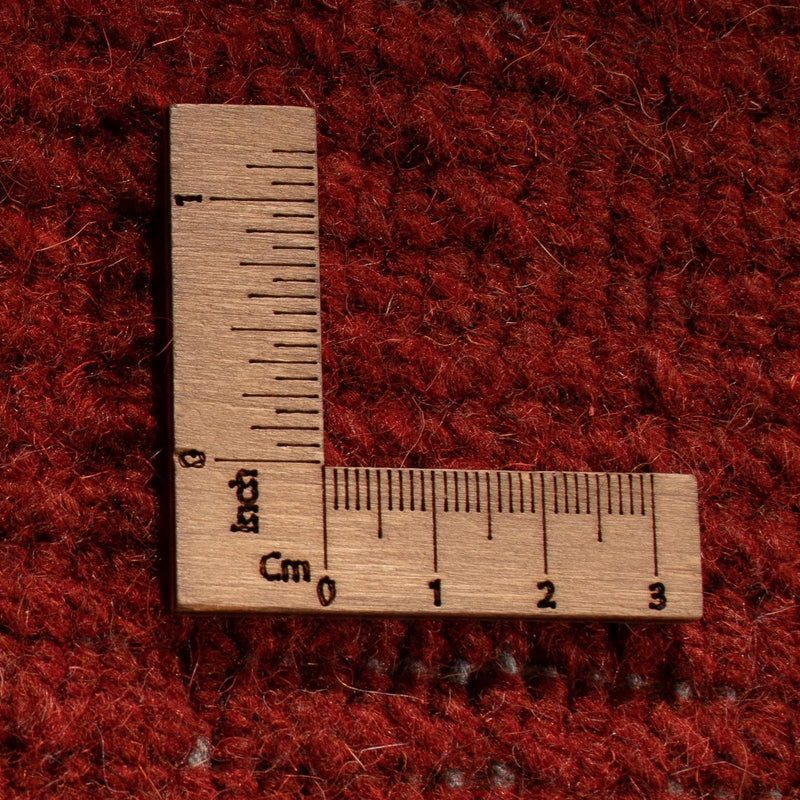 Nepal mattan - 293 x 205 cm - mörkröd