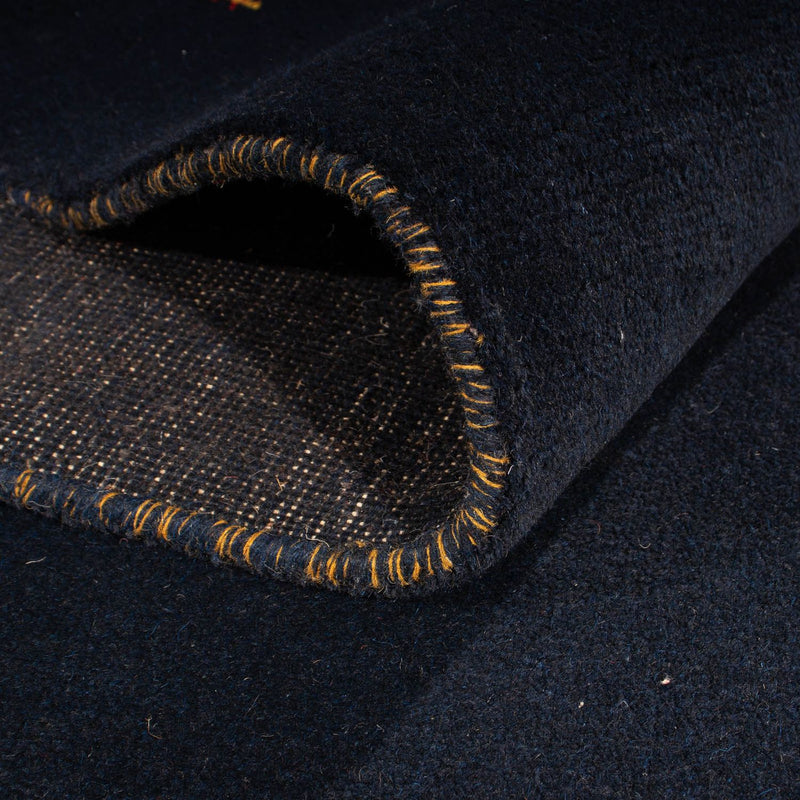 Gabbeh-matta - Indus - 300 x 200 cm - mörkblå