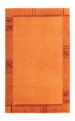Nepal mattan - 180 x 117 cm - orange