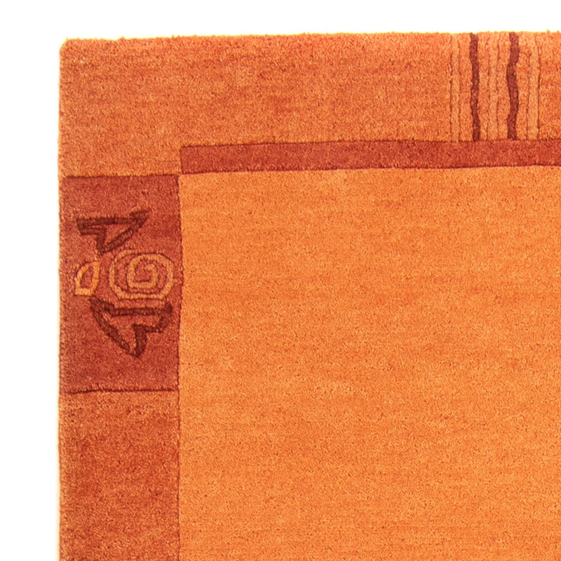 Nepal mattan - 180 x 117 cm - orange