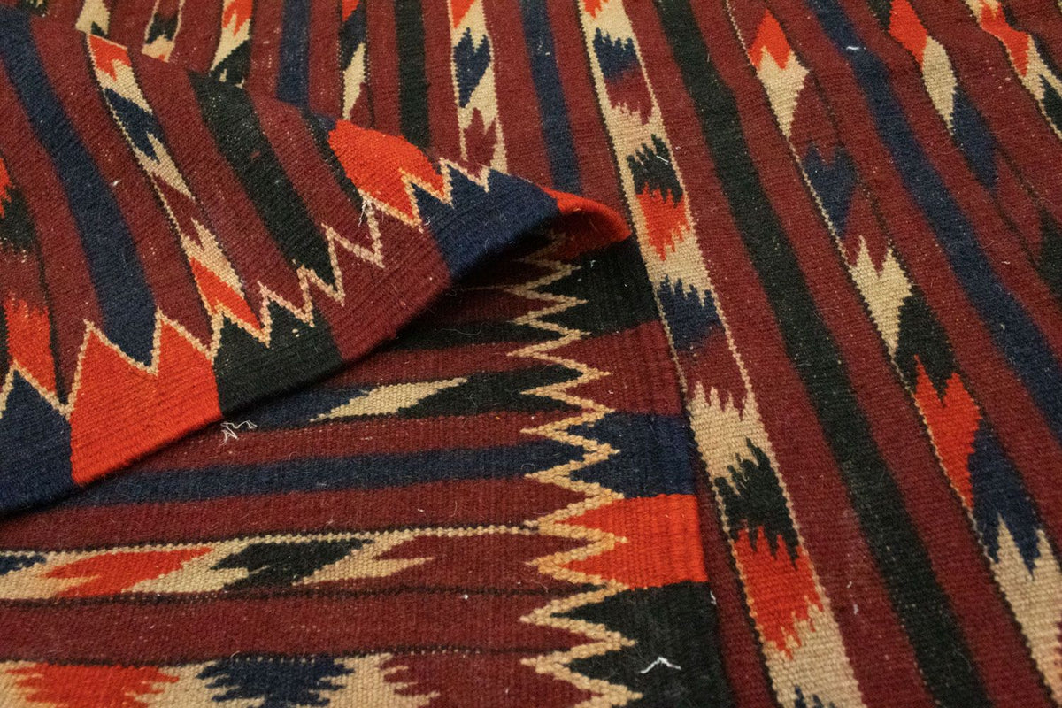 Kelim Carpet - orientalisk matta - 190 x 112 cm - brun