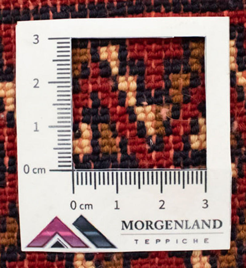 Turkaman-matta - 130 x 60 cm - röd