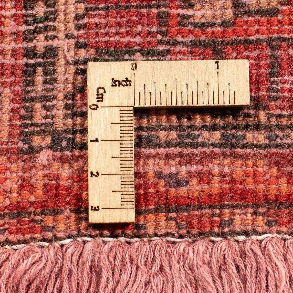 Persisk matta - Nomadic - 210 x 162 cm - ljusröd