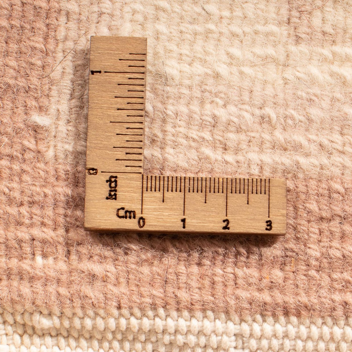 Nepal mattan - 242 x 168 cm - ljusbrun