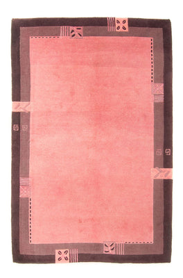 Nepal mattan - 225 x 160 cm - rosa