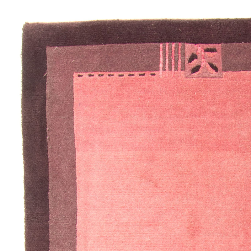 Nepal mattan - 225 x 160 cm - rosa