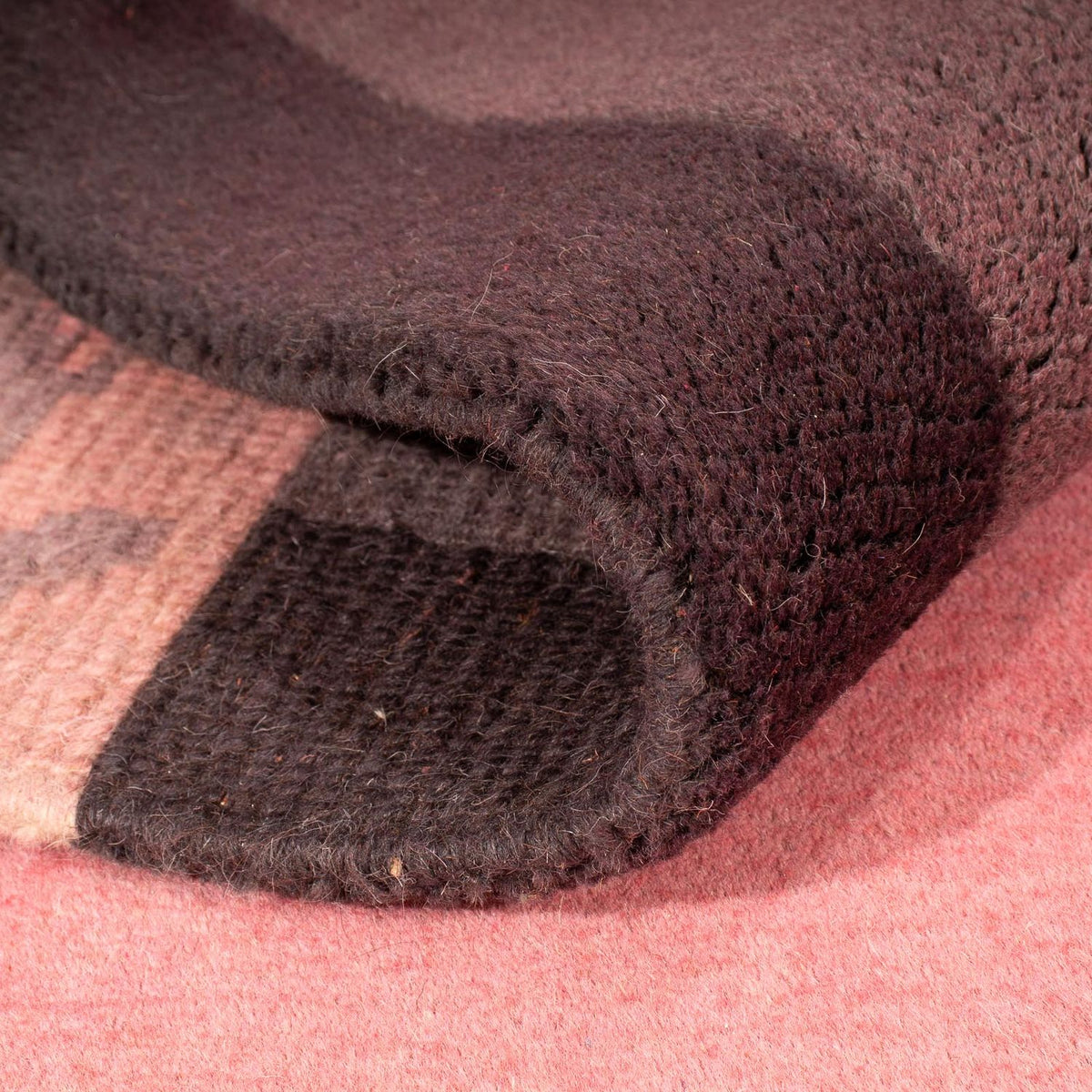 Nepal mattan - 225 x 160 cm - rosa