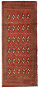 Turkaman-matta 60x130cm - Persisk matta
