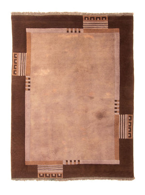 Nepal mattan - 193 x 142 cm - ljusbrun