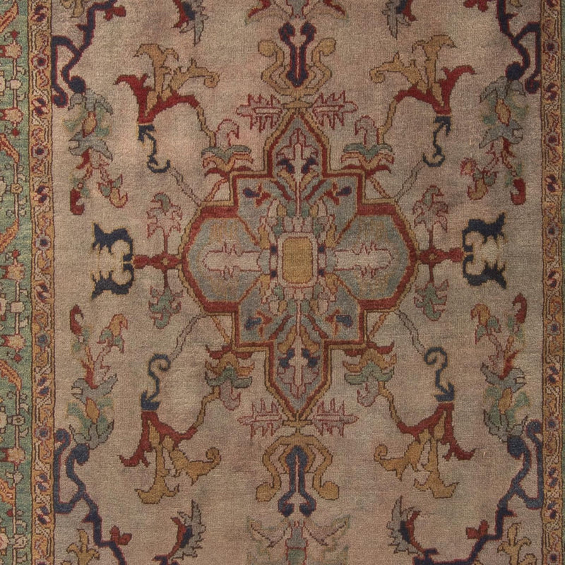 Persiska mattor - Keshan - 220 x 160 cm - ljus mocca