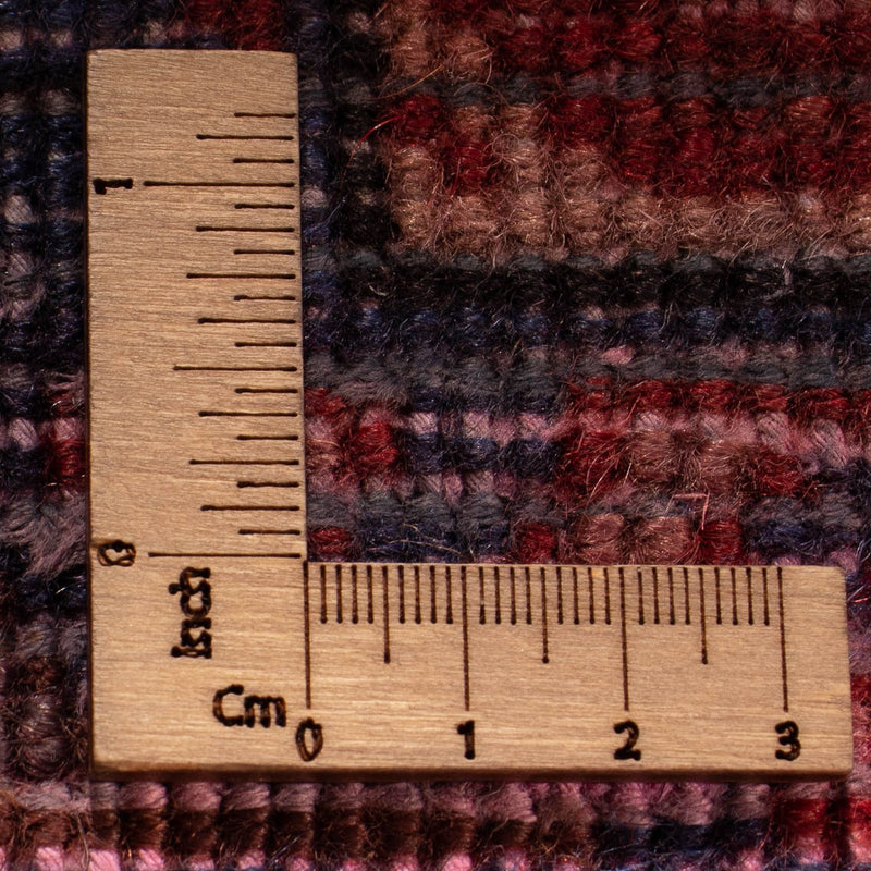 Runner Persisk matta - Nomadic - 323 x 115 cm - mörkröd