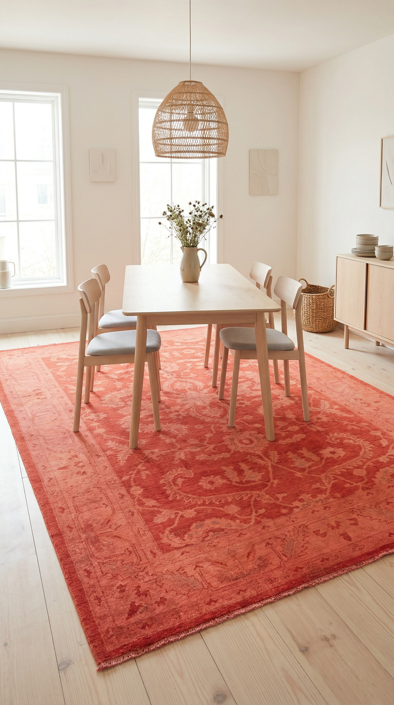 Ziegler Carpet - 365 x 256 cm - ljusröd