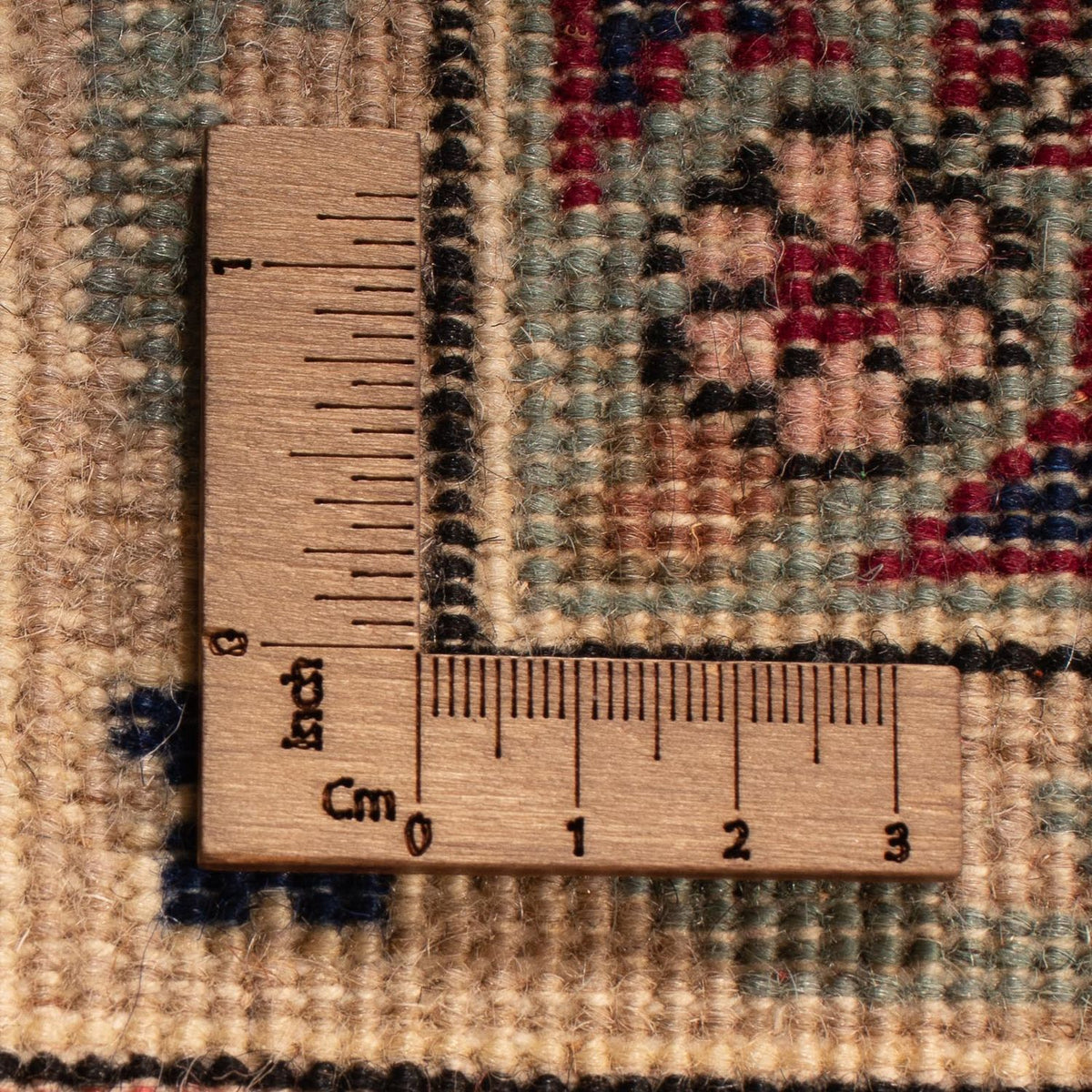 Orientalisk matta - Keshan - Indus - 383 x 283 cm - beige