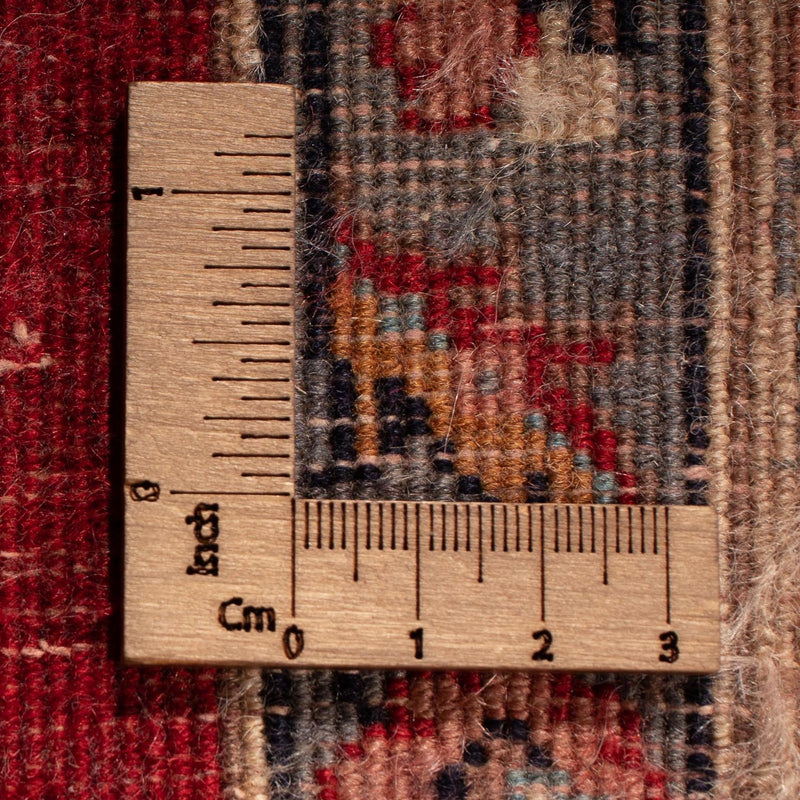 Orientaliska mattor - Tabriz - 363 x 280 cm - mörkröd