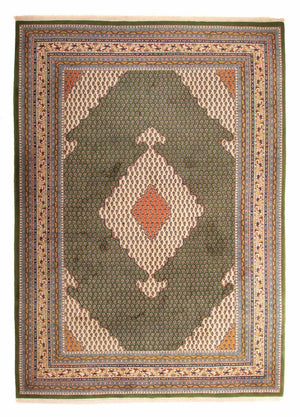 Orientalisk matta - Mir - Indus - 348 x 240 cm - grön