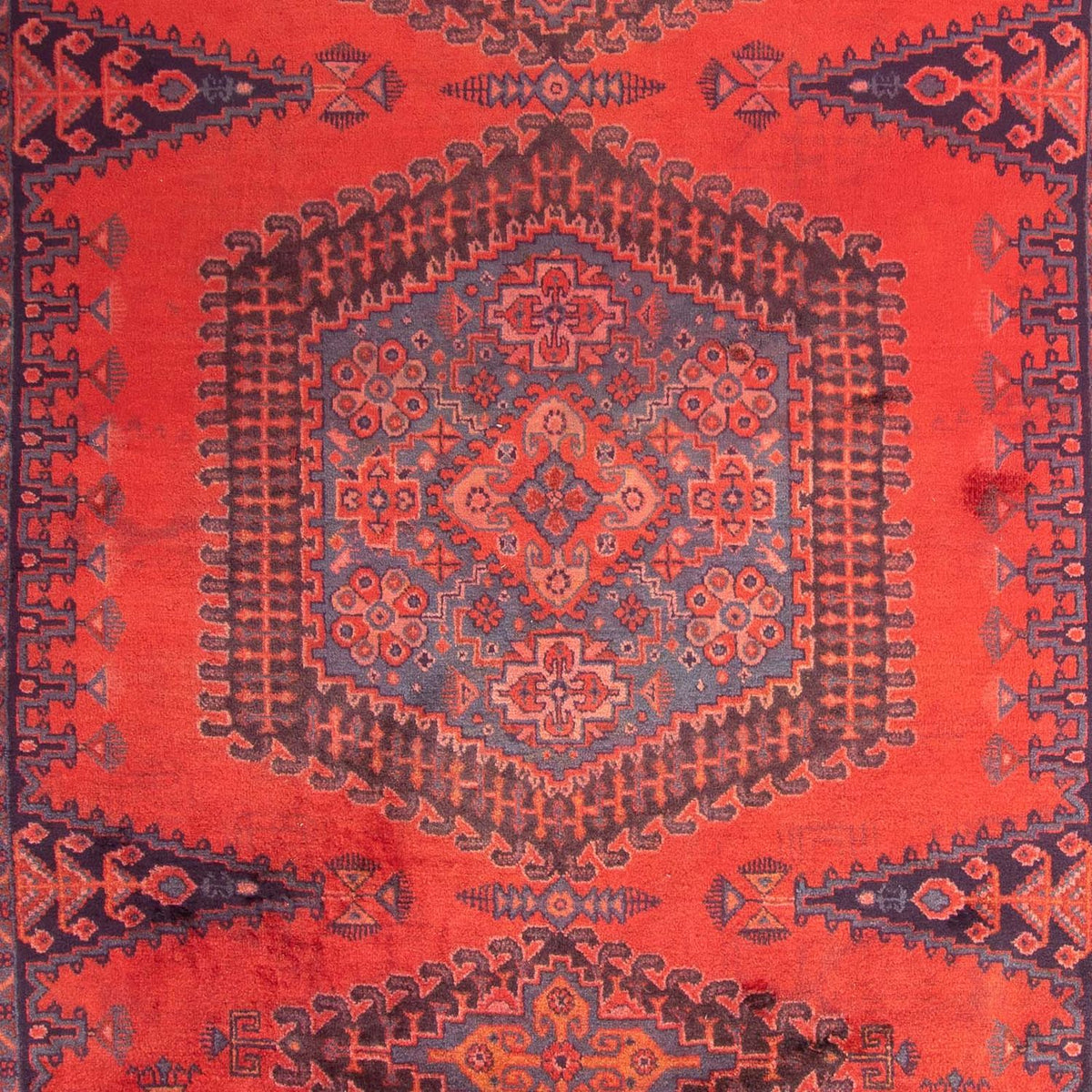 Persisk matta - Nomadic - 335 x 225 cm - röd