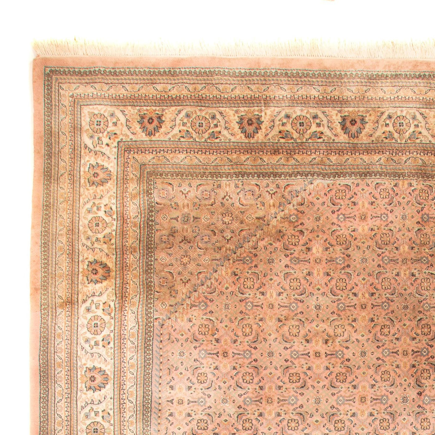 Indo Sarouk Mattan 412x298cm - Oriental Carpet