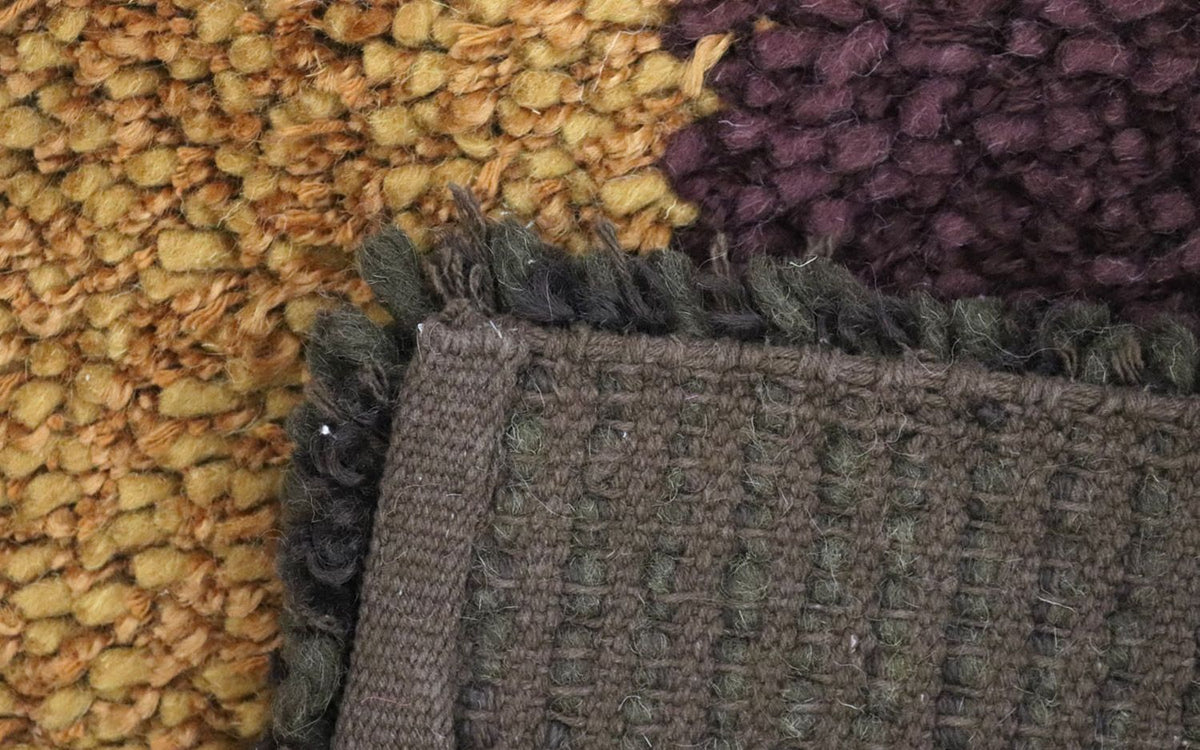 Hög luggmatta - 153 x 96 cm - flerfärgad