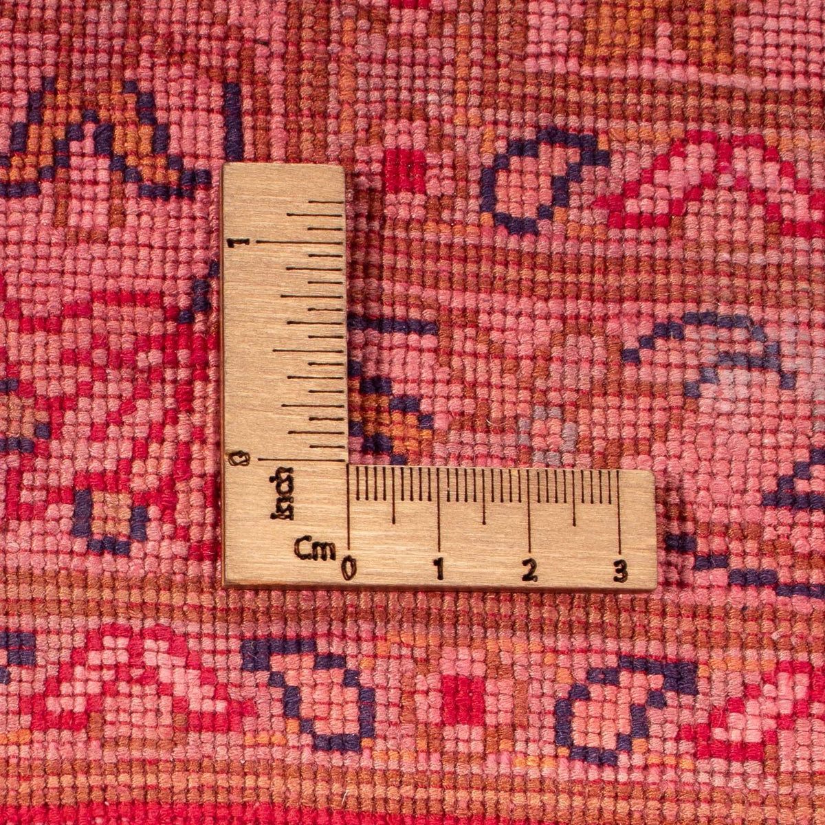 Sidenmatta - Kashmir Silk - 330 x 234 cm - röd