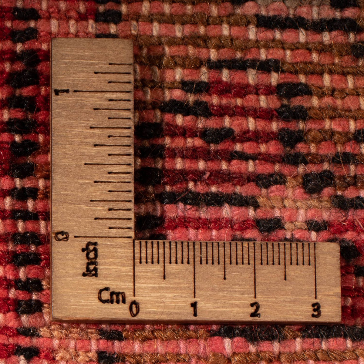 Persisk matta - Nomadic - 342 x 212 cm - mörkröd