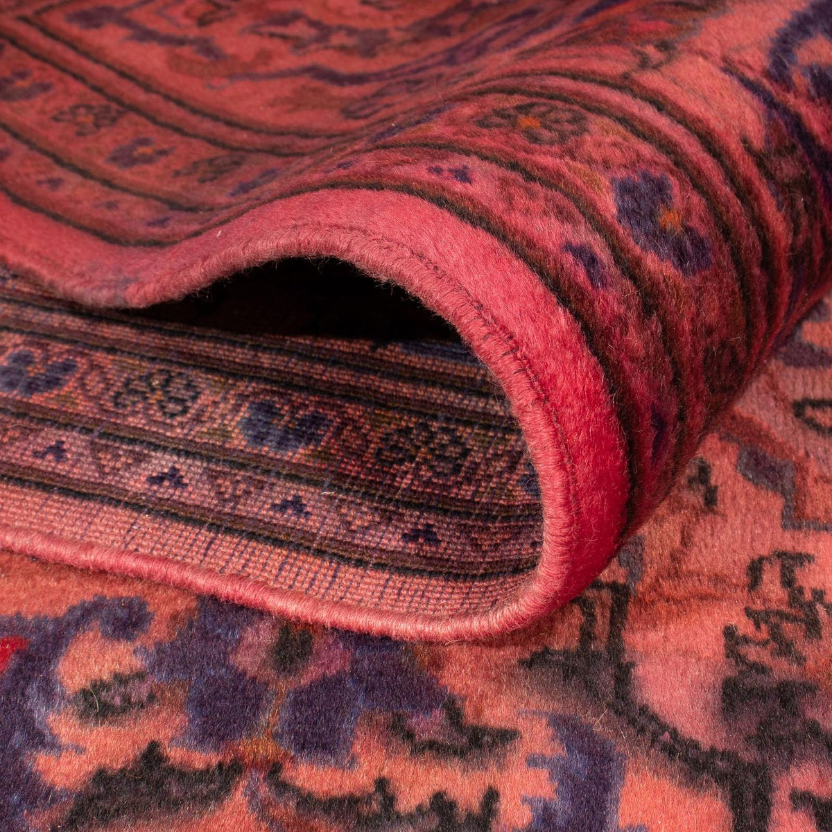 Persiska mattor - Keshan - 348 x 240 cm - ljusröd