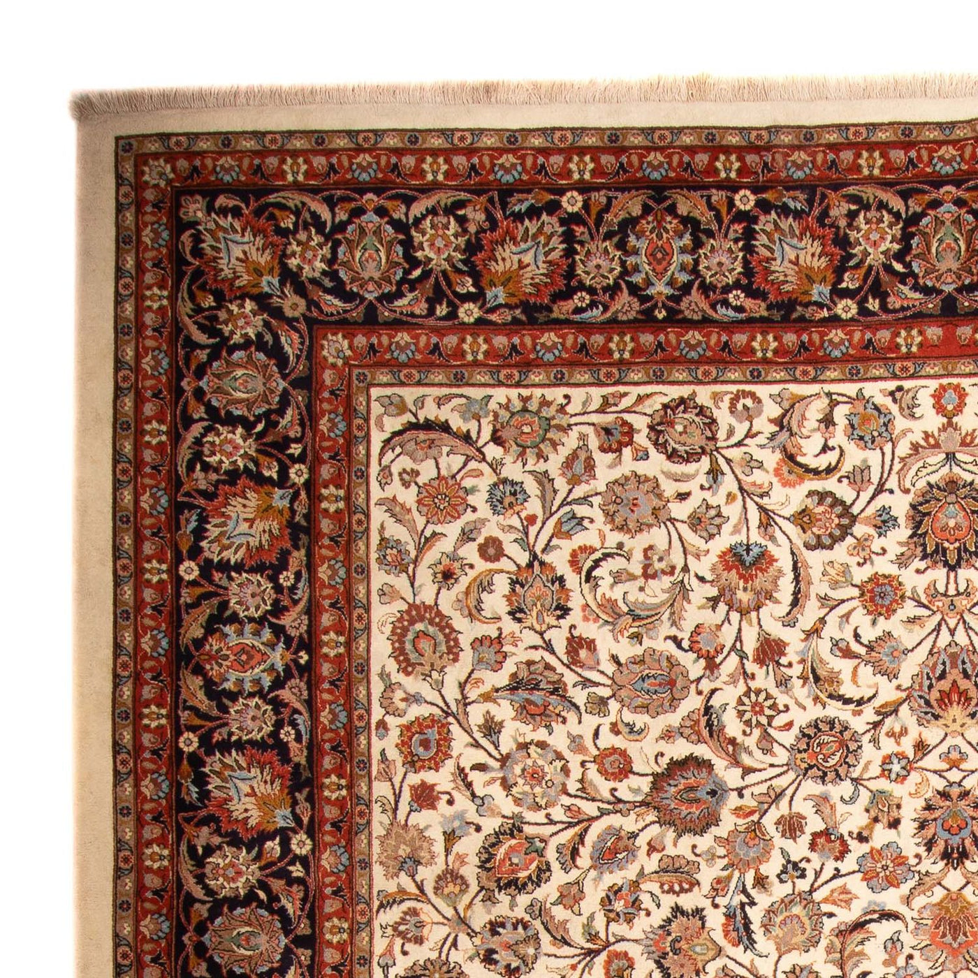 Indo Sarouk Mattan 380x260cm - Oriental Carpet
