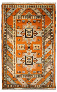 Oriental Carpet - 149 x 93 cm - orange