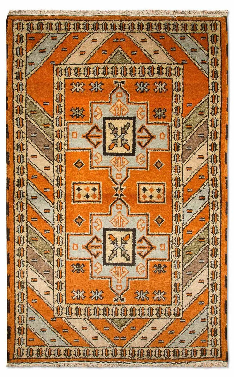 Oriental Carpet - 149 x 93 cm - orange
