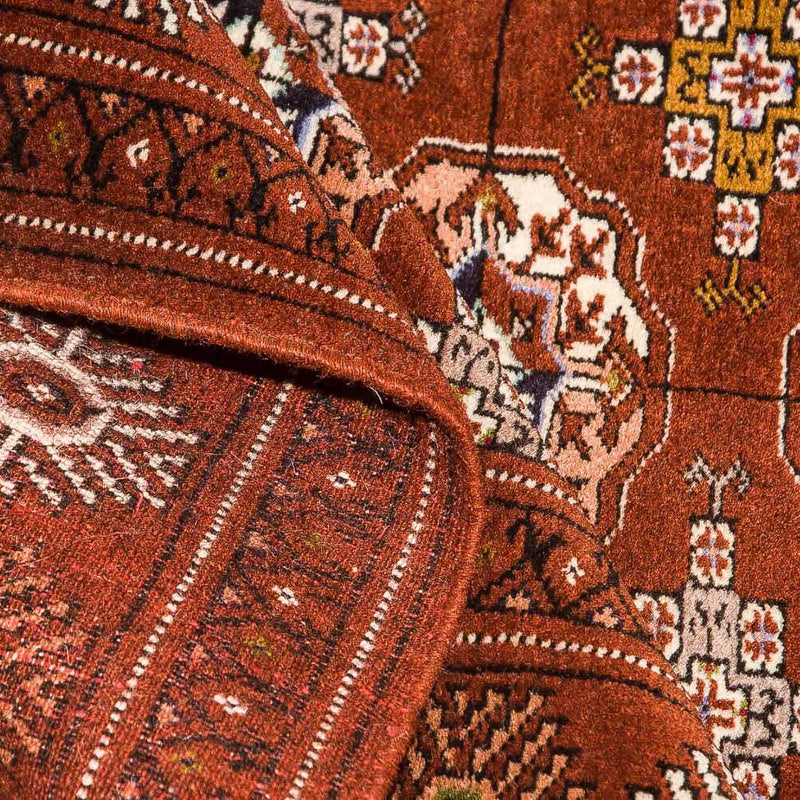 Turkaman-matta - 154 x 103 cm - brun