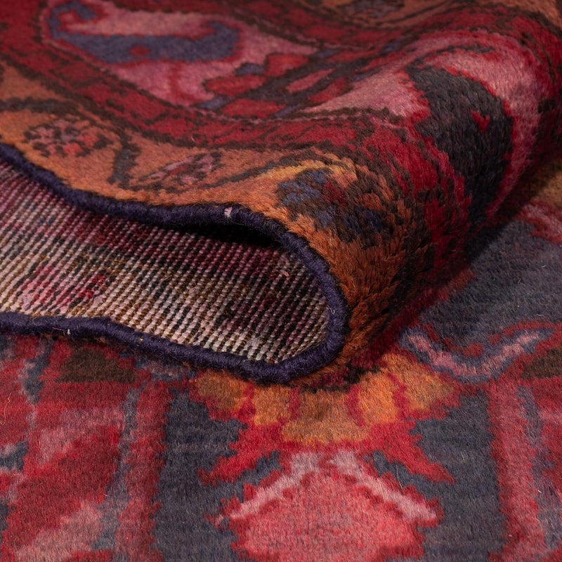 Persisk matta - Nomadic - 330 x 180 cm - mörkröd