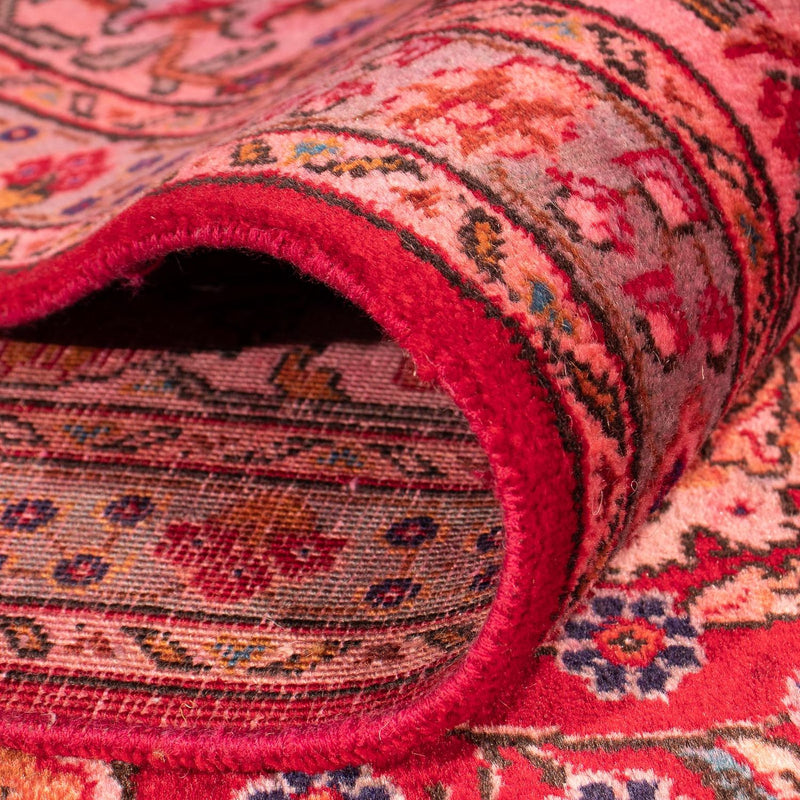 Persisk matta - Tabriz - 380 x 300 cm - mörkröd