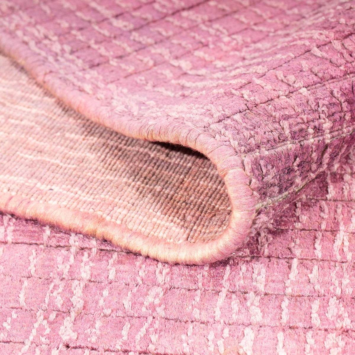 Viskosmatta - 313 x 226 cm - rosa