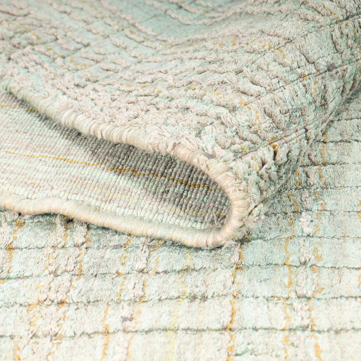 Viskosmatta - 310 x 230 cm - grön