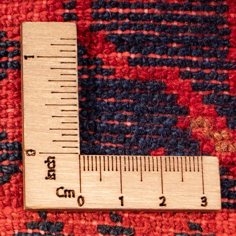 Persisk matta - Nomadic - 348 x 185 cm - mörkröd