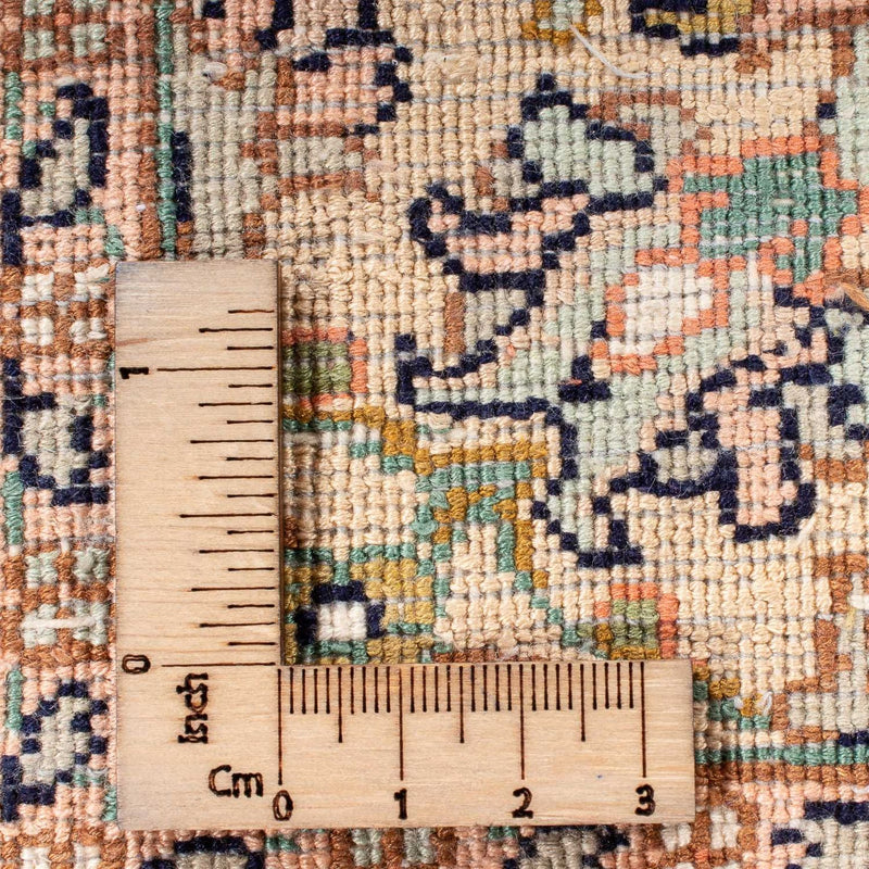 Sidenmatta - Kashmir Silk - 150 x 96 cm - grädde