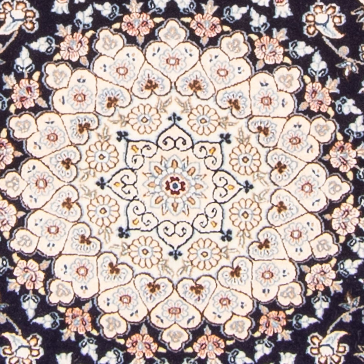 Persisk matta - Nain - Premium - 150 x 97 cm - mörkblå