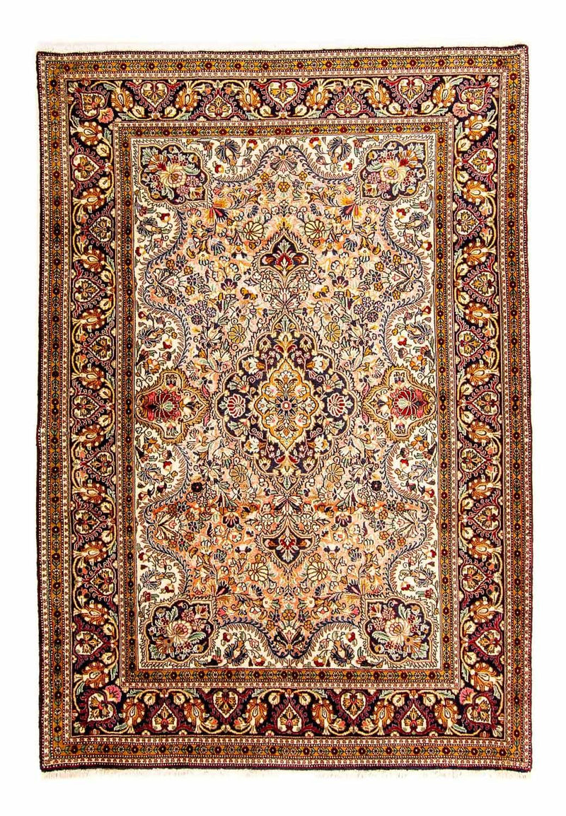 Persisk matta - Ghom - 206 x 142 cm - beige