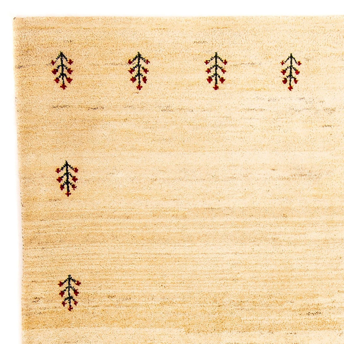 Gabbeh-matta - Loribaft Persian - 199 x 141 cm - ljusbeige