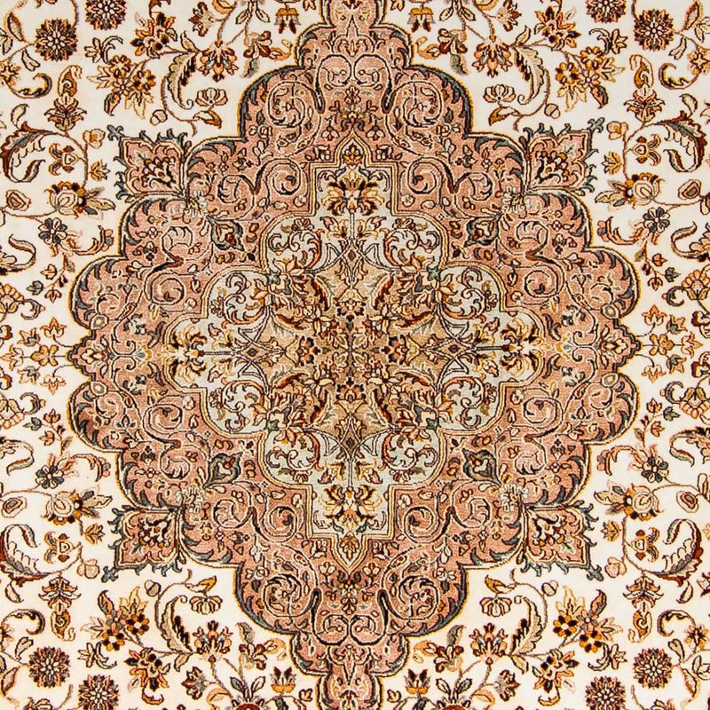 Sidenmatta - Kashmir Silk - 307 x 243 cm - beige