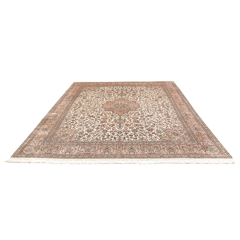 Sidenmatta - Kashmir Silk - 307 x 243 cm - beige