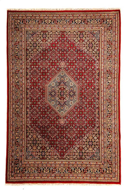 Orientaliska mattor - Bijar - Indus - 305 x 199 cm - röd
