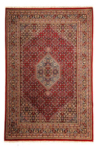 Orientaliska mattor - Bijar - Indus - 305 x 199 cm - röd