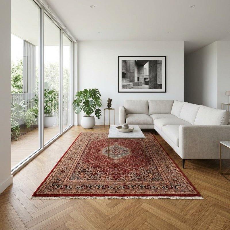 Indo Bidjar Mattan 305x199cm - Oriental Carpet