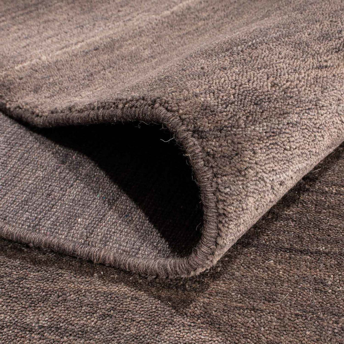 Gabbeh-matta - Indus - 298 x 200 cm - mörkbrun