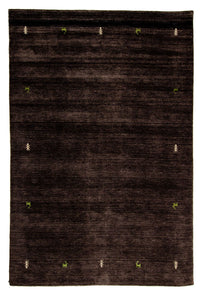 Gabbeh-matta - Indus - 295 x 203 cm - mörkbrun